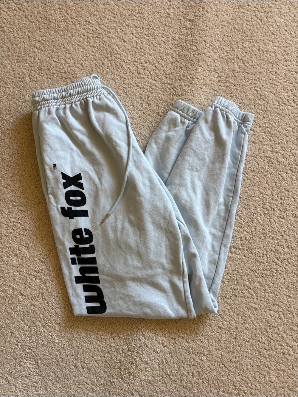 White fox sweats